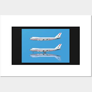 United Friendship 747-200 Posters and Art